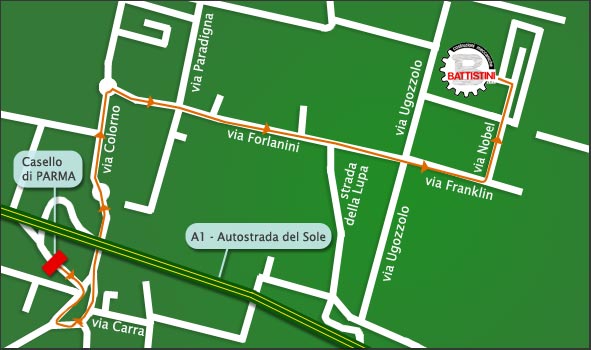 Mappa stradale